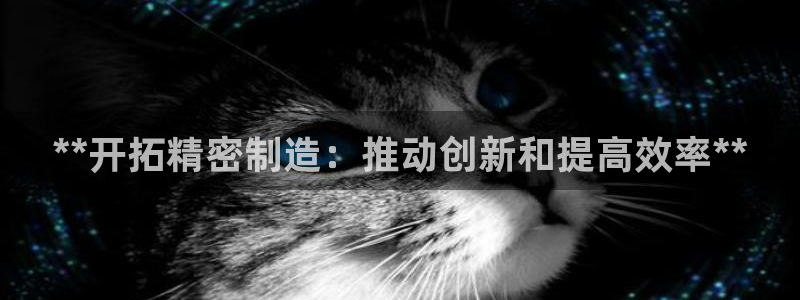 彩神v8几个版本：**开拓精密制造：推动创新和提高效率**