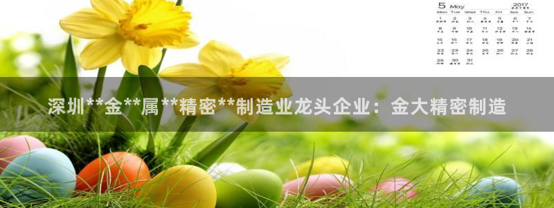 彩神vip官方网站：深圳**金**属**精密**制造业龙头企业：金大精密制造