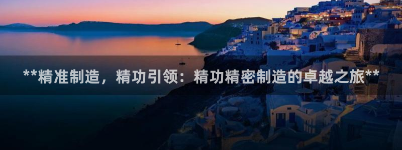 彩神大发黑平台：**精准制造，精功引领：精功精密制造的卓越之旅**