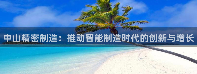 彩神购彩-购彩大厅入口36fr：中山精密制造：推动智能制造时代的创新与增长