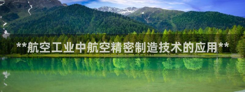 彩神vi争霸官网：**航空工业中航空精密制造技术的应用**