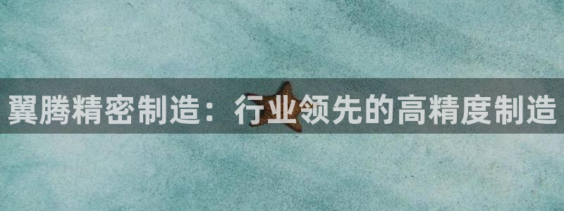 大发彩神最高邀请码：翼腾精密制造：行业领先的高精度制造