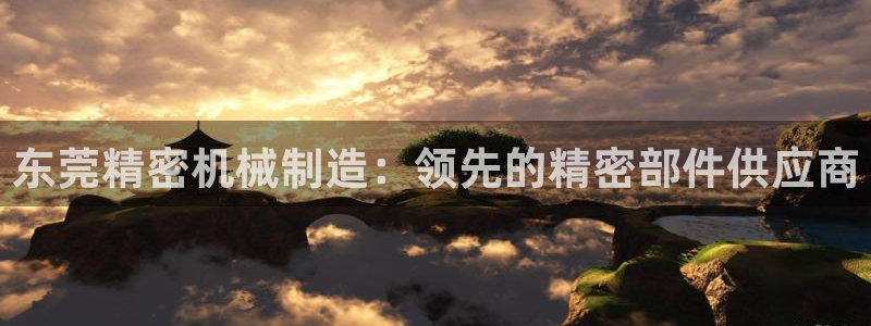 所有彩神购买首页都一样吗：东莞精密机械制造：领先的精密部件供应商