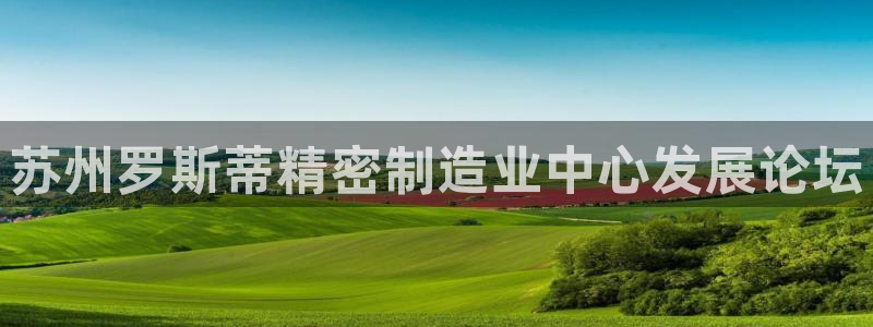 彩神骗局：苏州罗斯蒂精密制造业中心发展论坛