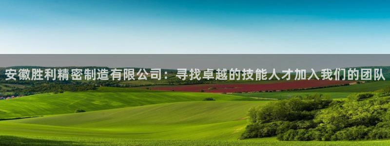 彩神ⅴll用户登录：安徽胜利精密制造有限公司：寻找卓越的技能人才加入我们的团队