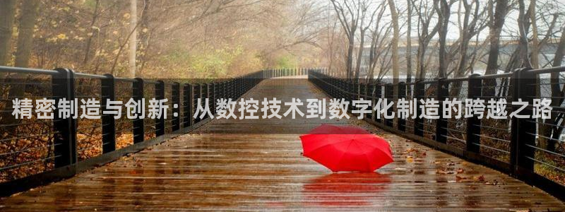 彩神ⅴll是什么样平台：精密制造与创新：从数控技术到数字化制造的跨越之路
