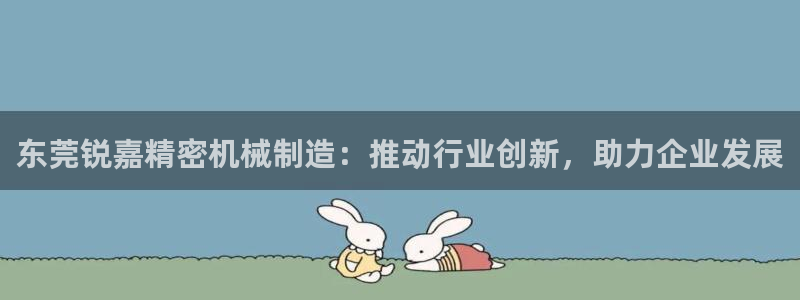 彩神官方邀请码是多少：东莞锐嘉精密机械制造：推动行业创新，助力企业发展