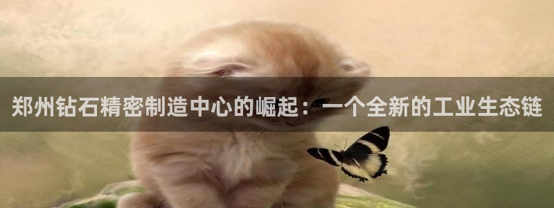 彩神viii是正规平台吗?：郑州钻石精密制造中心的崛起：一个全新的工业生态链