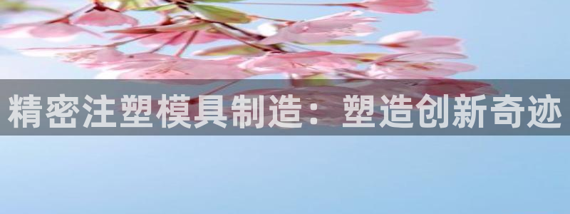 彩神vll首页：精密注塑模具制造：塑造创新奇迹